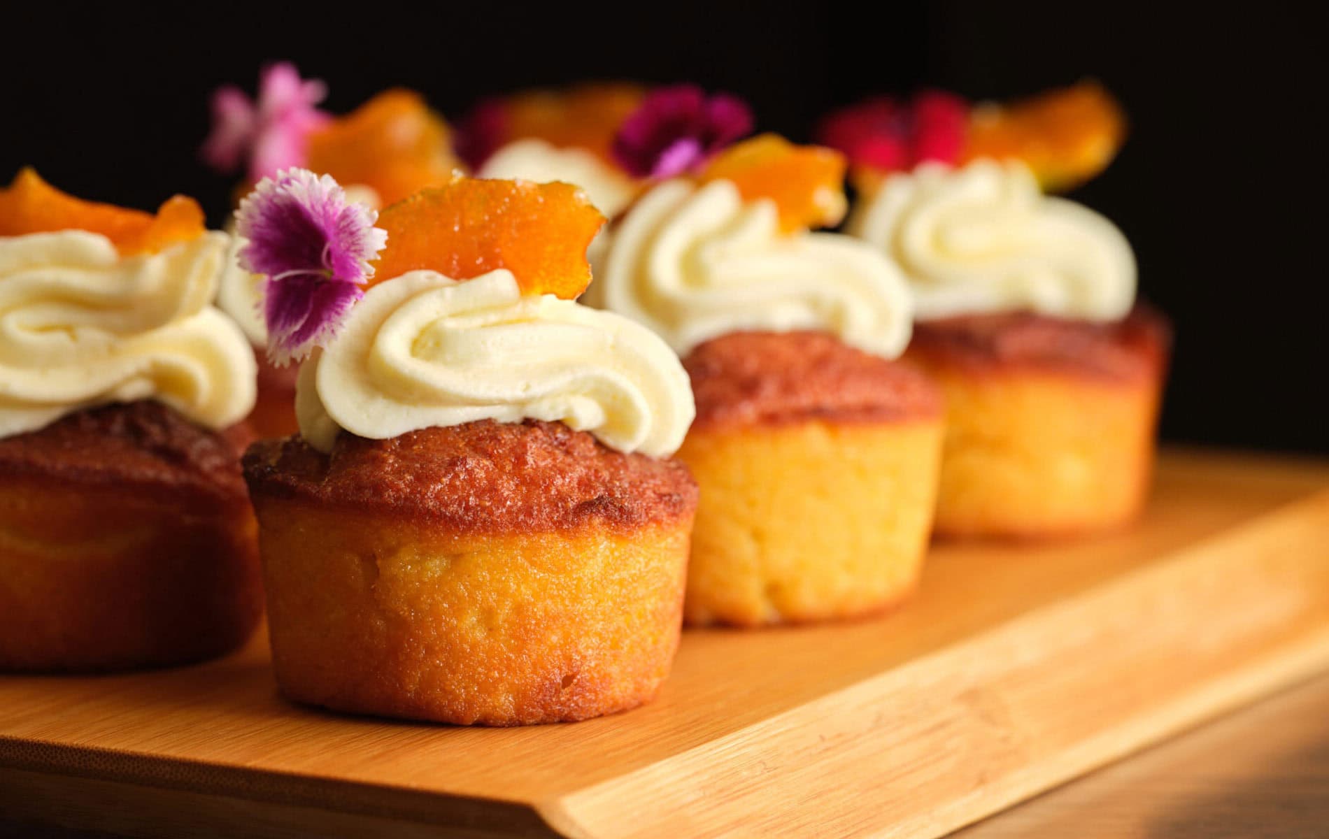 delicious cupcakes at retirement village