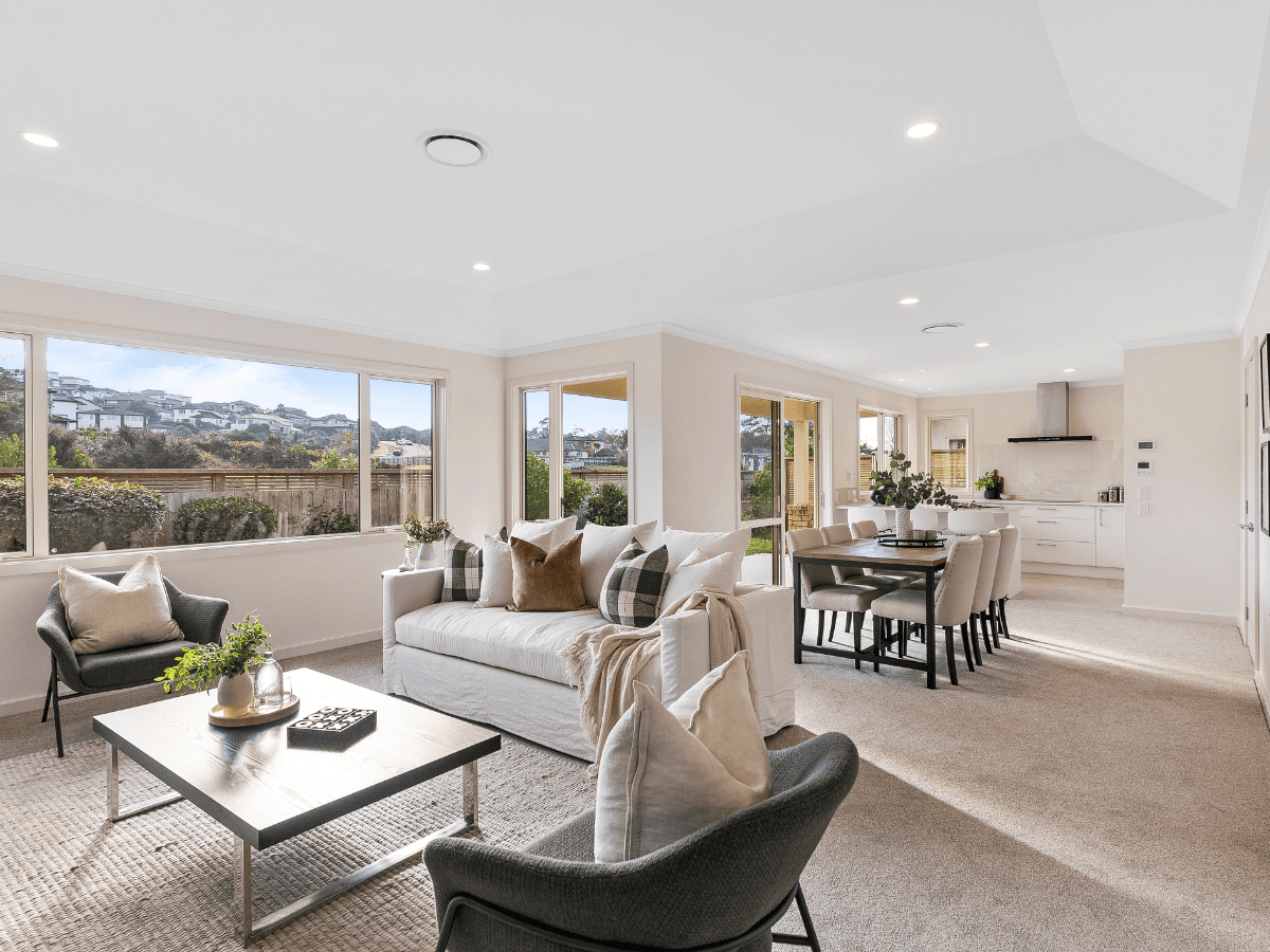 fairview lifestyle village two bedroom villa retirement village lounge kitchen dining
